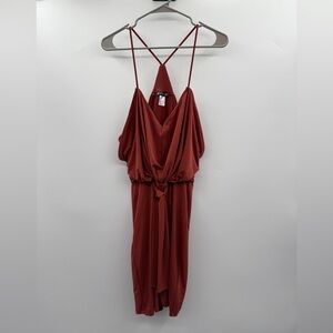 VENUS‎ Rust Sleeveless Dress